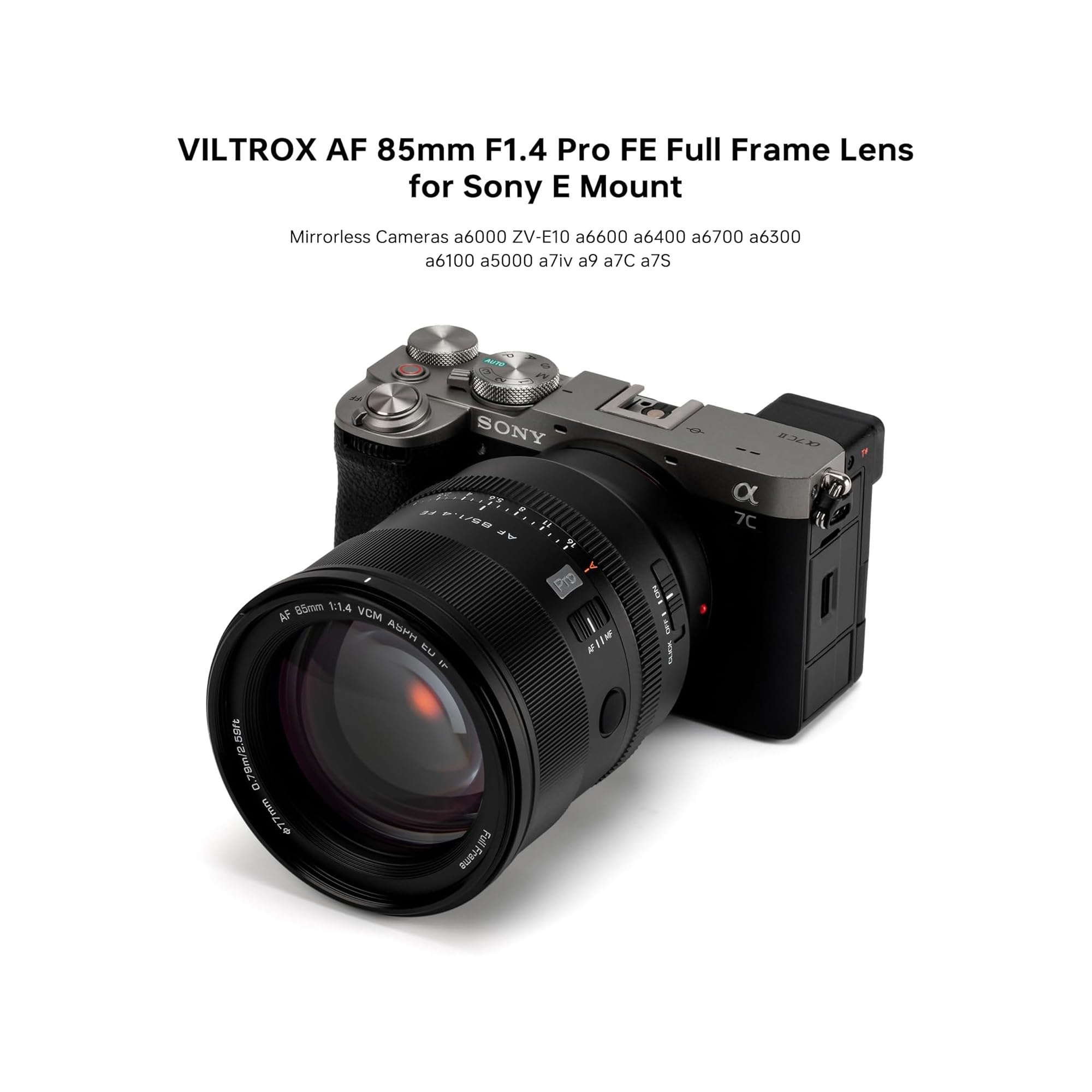 Amazon.co.jp: VILTROX AF 85mm F1.4 Pro FE フルフレームオート
