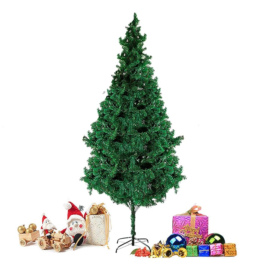 Amazon.co.jp: クリスマスツリー、緑の松のふさふさの人工的な