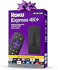 Roku Express 4K+ | Roku Streaming Device 4K/HDR, Roku Voice Remote, Free & Live TV