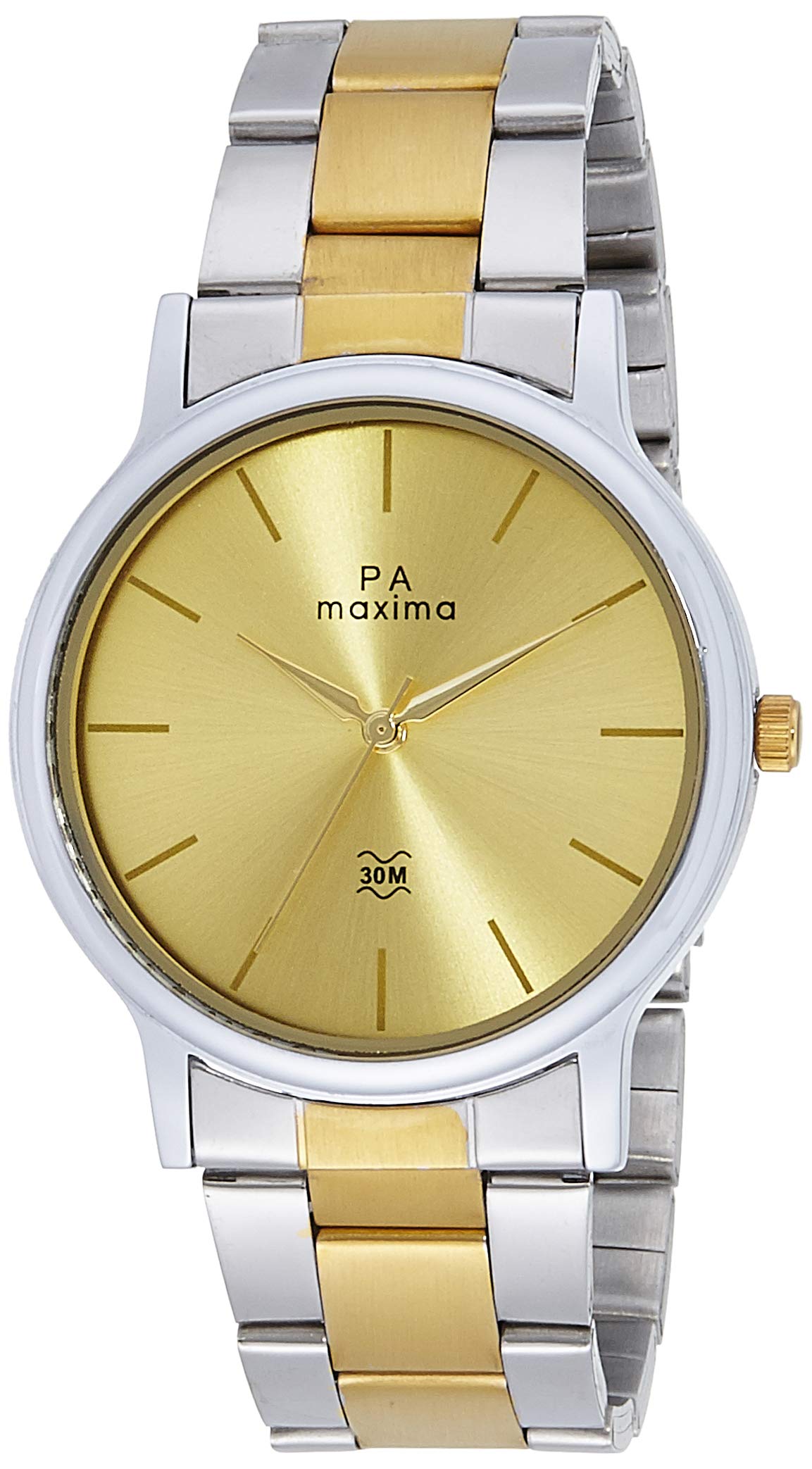 Maxima Stainless Steel Analog Gold Dial Men Watch-48290Cmgt, Multi-Color Band (B07CR7XGLQ) Amazon Price History, Amazon Price Tracker
