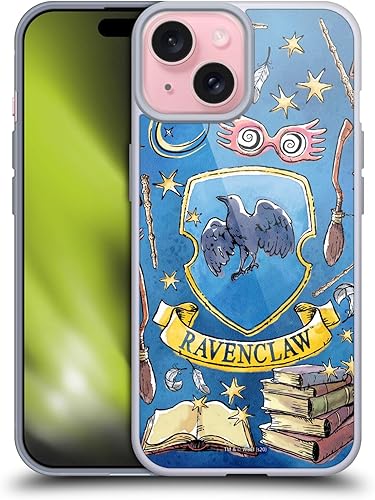 Vista 178 de Head Case Designs Funda de gel suave con licencia oficial de Harry Potter Slytherin, diseño de Reliquias de la Muerte XIII compatible con Apple