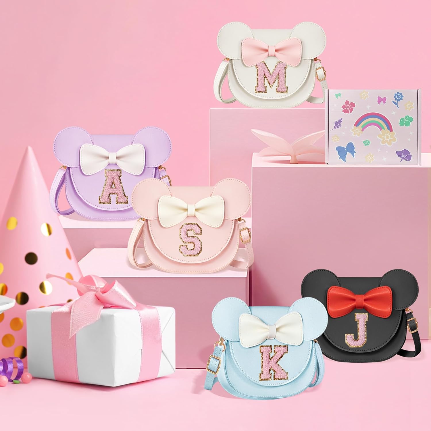 Cute Toddler Purse Crossbody Bag for Girls 2 3 4 5 6 7 8 Year Old Girl Birthday Gift Little Girls Purse Kids Wallet - Image 3