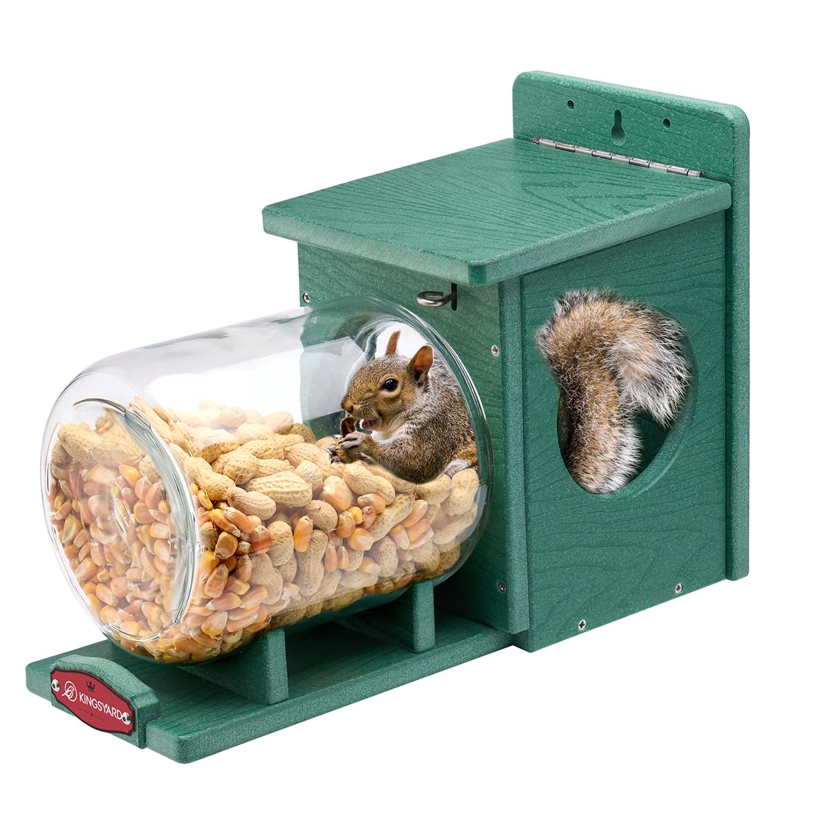 Kingsyard Recycled Plastic Squirrel Feeder