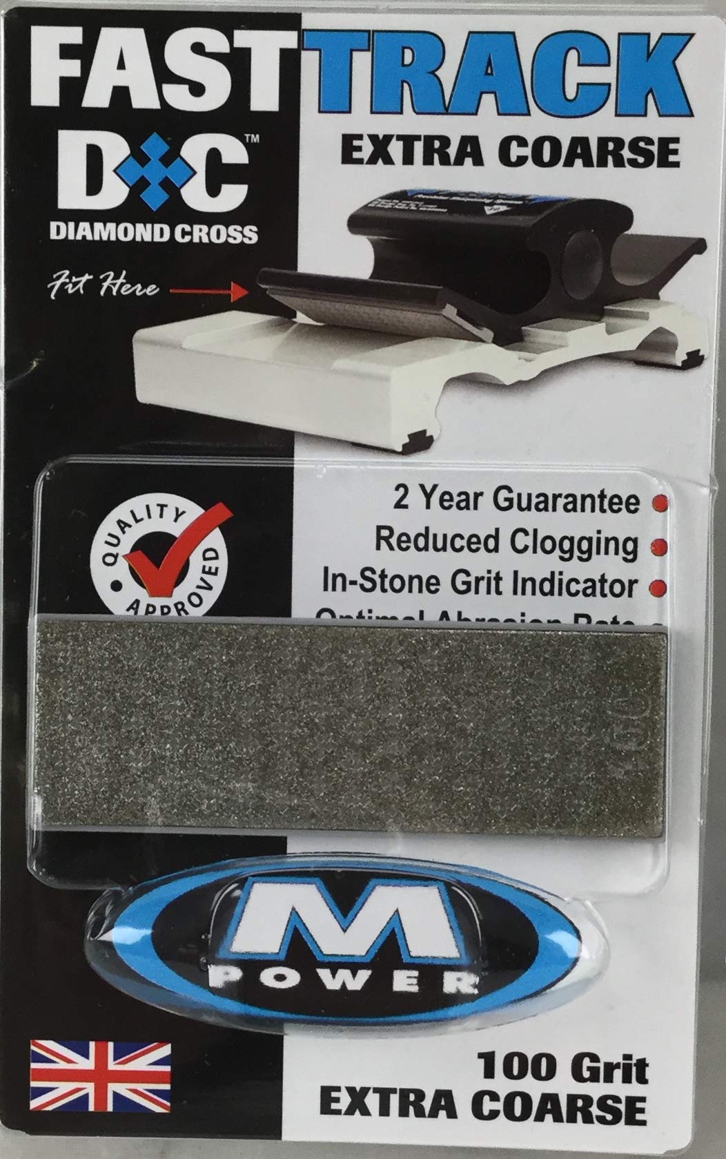 M Power DMT Extra Coarse Stone,10134