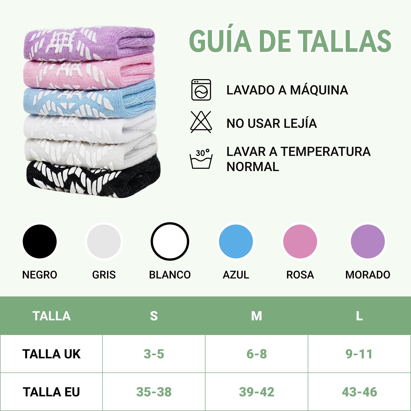 LOFIR Calcetines Tobilleros Diabéticos Mujer: Calcetines Cortos Antideslizante Bambú sin Elástico Sin Costuras Transpirables Anti-Olor Extra Ancho para Mayores Embarazadas Pie Linfedema