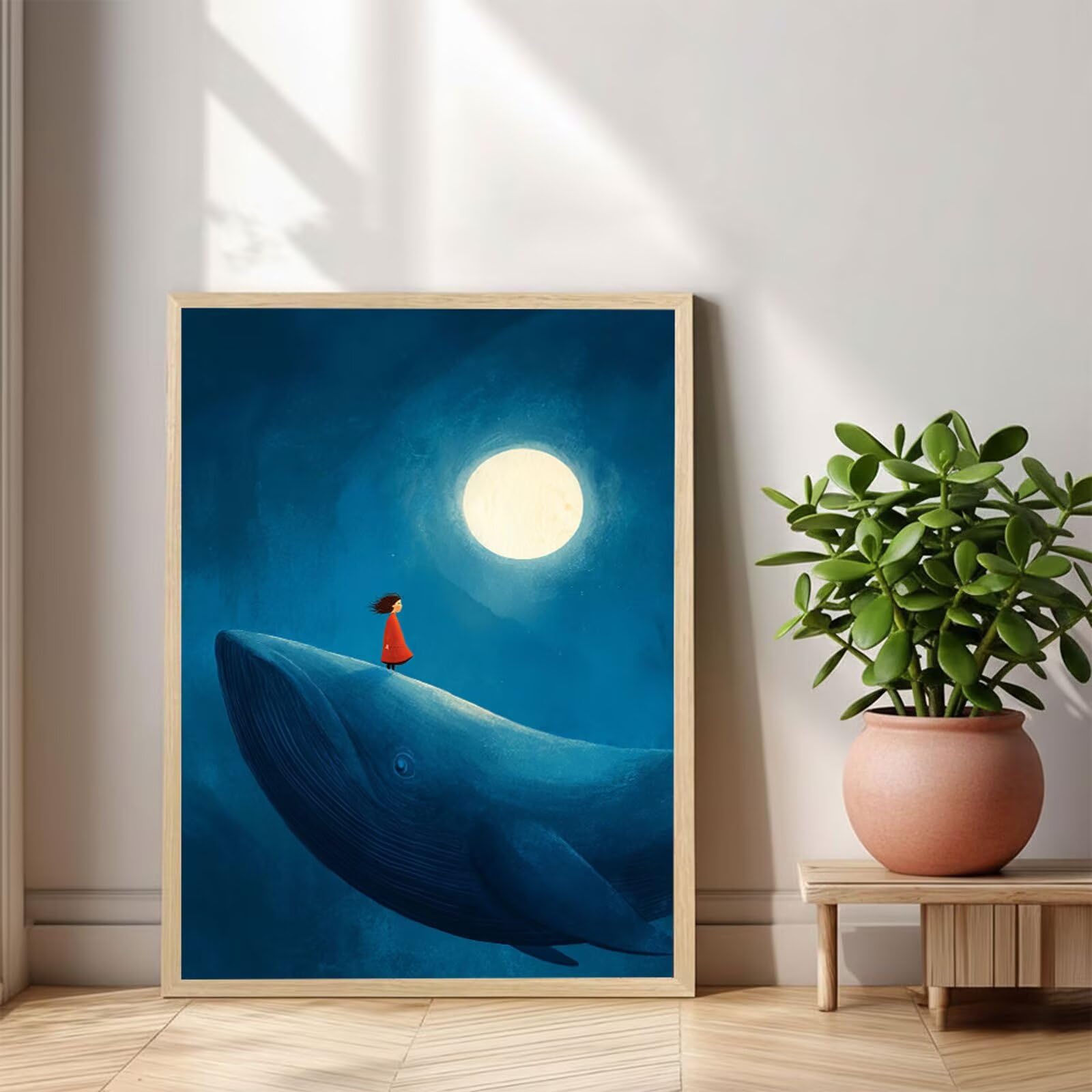 Diamentowy obraz wieloryb i komiksy, 80 x 120 cm malarstwo diamentowe, pełny zestaw do haftu diamentowego dla dorosłych z akcesoriami, diamentowy ścieg krzyżykowy DIY, kreatywna działalność do salonu