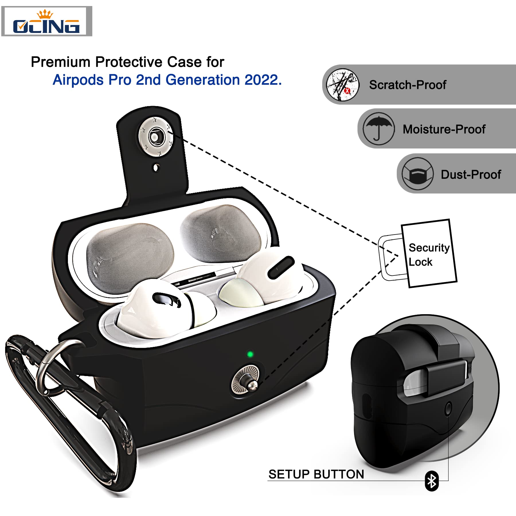 airpods pro 6個 New Apple - AirPods Pro (2nd Gen) with MagSafe Case (USB-C