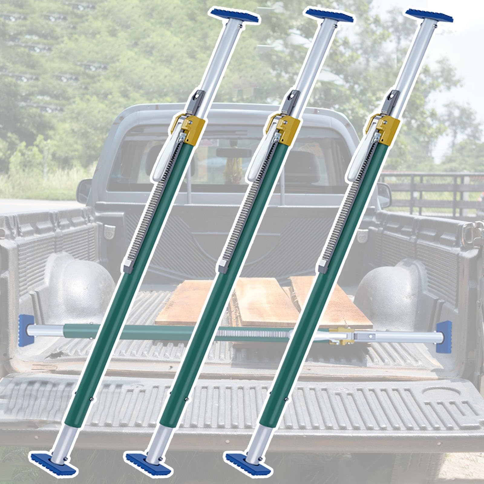GYEQXKT Adjustable Cargo Bar for Secure Load Stabilization in Pickup Trucks and Semi Trailers