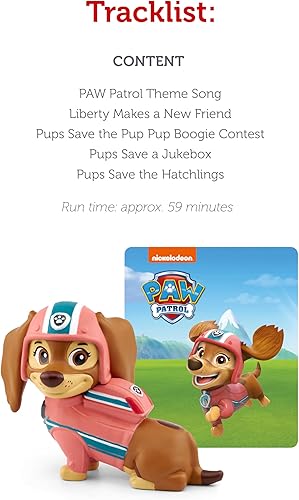 Miniatura 4 de Tonies Figura de juguete Liberty Audio de Paw Patrol
