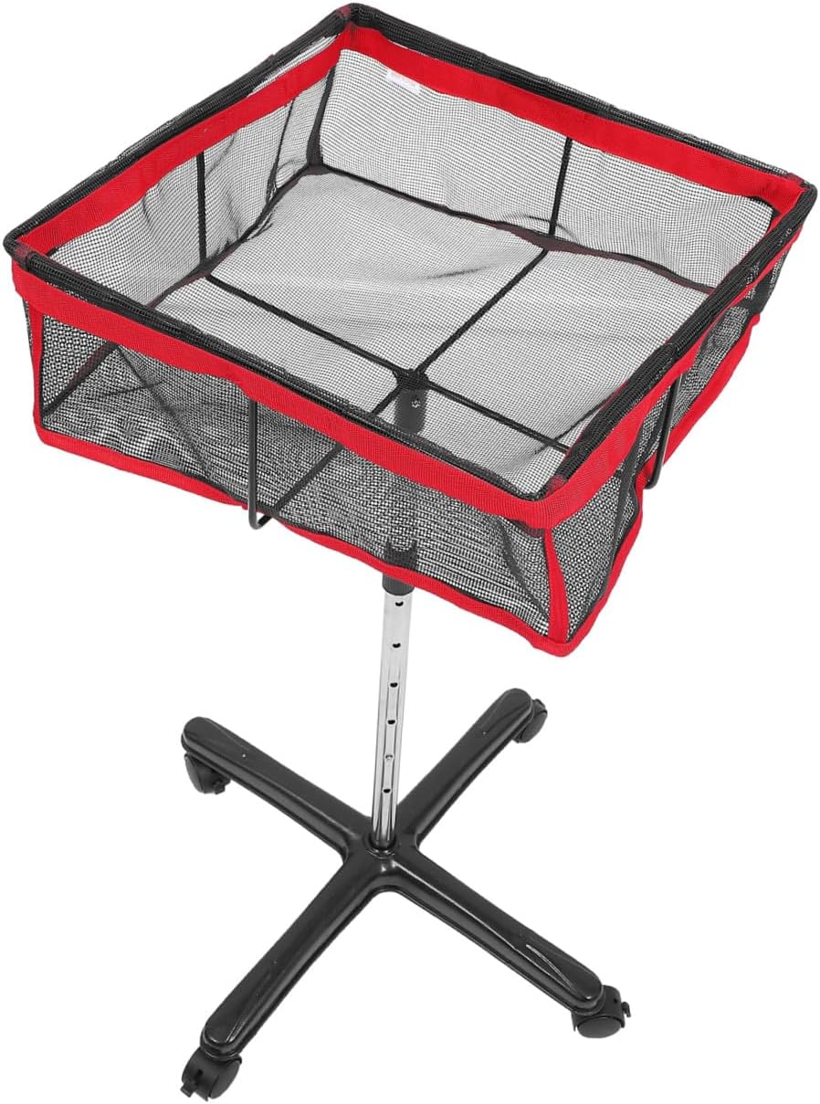 GANAZONO Table Tennis Ball Dispenser Net and Collector Portable Training Tool for Players Easy to Use Table Tennis Practice Accessory