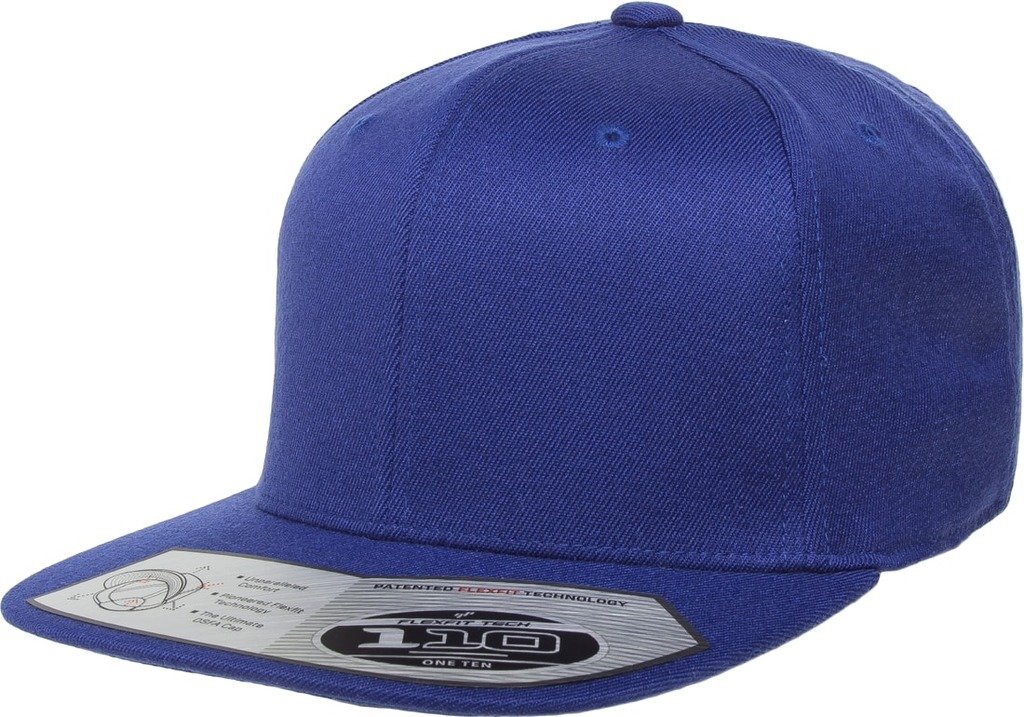 FlexfitOne Ten Wool Cap Snapback 110F (Royal)