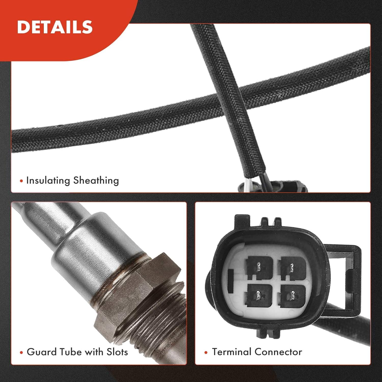 A-Premium O2 Oxygen Sensor Compatible with Jaguar F-Type 2021-2022, XE 2017-2019, XF 2016-2018 & Land Rover Discovery Sport 2020, Range Rover Evoque 14-15, 2.0L 3.0L 5.0L, Replace# LR049883, LR101816