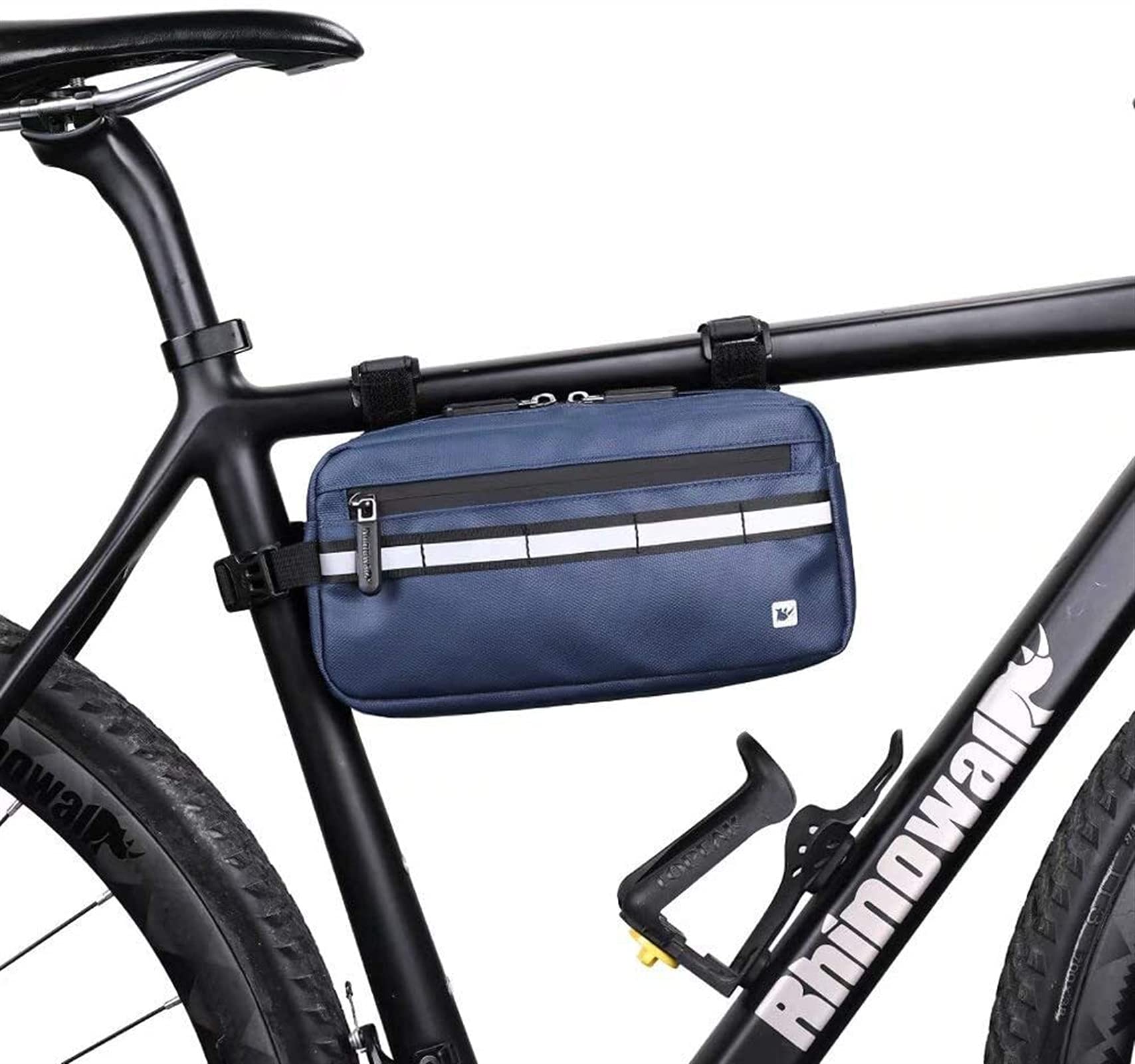 torba rowerowa, Torba na kierownicę roweru Wielofunkcyjna torba przednią rączkę rowerowa do jazdy rowerze szosowym talię klatkę piersiową ramię(Blue)