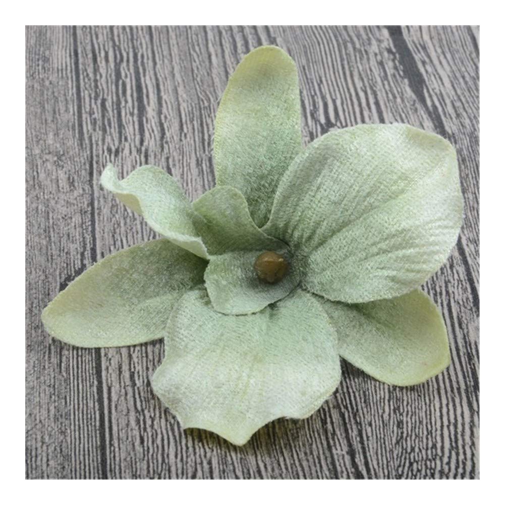 Orchidée soie artificielle verte pour votre décoration de mariage champêtre et chic