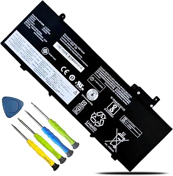 L17L3P71 L17M3P72 Laptop Battery Compatible with Lenovo ThinkPad T480S Series 01AV478 01AV479 01AV480 L17M3P71 SB10K97620 57Wh