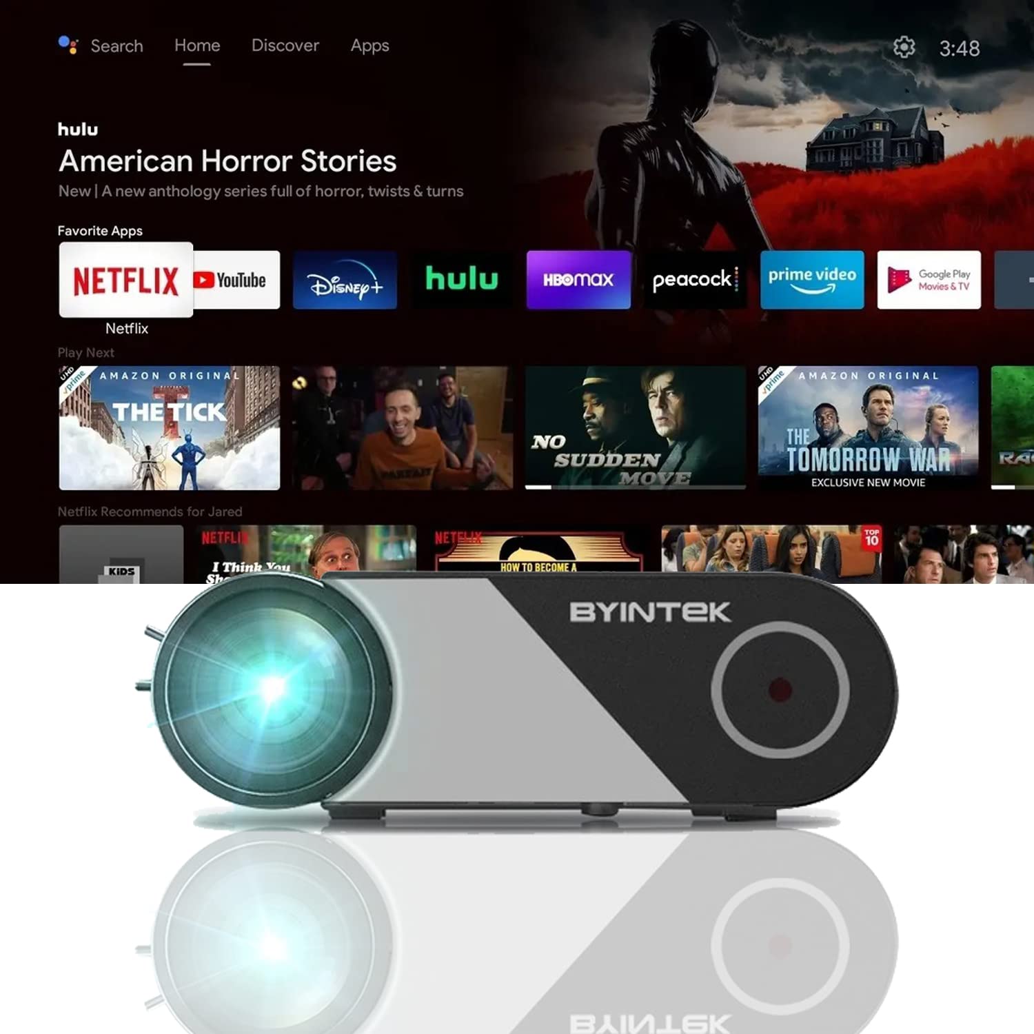 Sky K9 Multi-Screen Portable Projector 1080P Supported 250 ANSI Lumens LED Home Theatre Projector for Home Office, 1 Year Warranty, USB-image-29