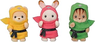 シルバニアファミリー シーズナル 【 赤ちゃん忍者トリオ 】 C-66 STマーク認証 3歳以上 おもちゃ ドールハウス Sylvanian Families エポック社 EPOCH