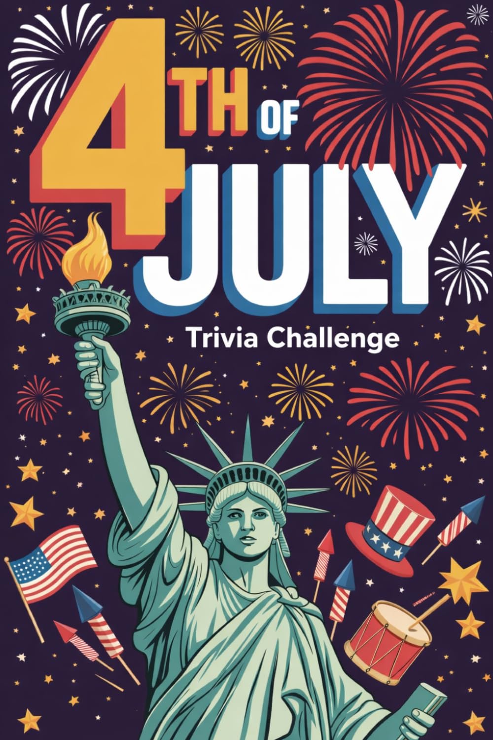 4th of July Trivia Challenge: 400+ Fun Questions About American History, Presidents, Independence Day, Patriotic Traditions & USA Facts