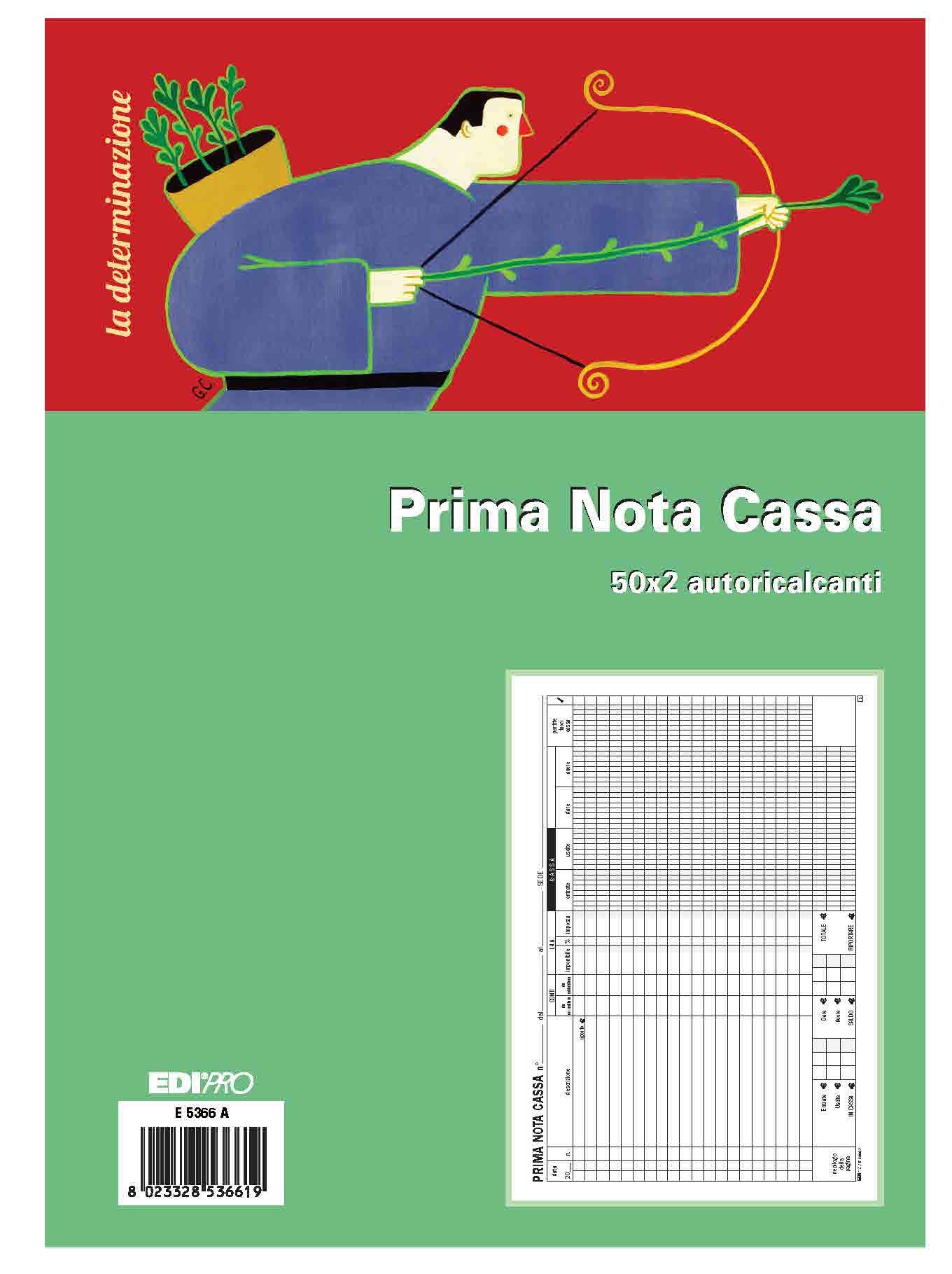 Edipro E5366A First Note Block Cassa 50 x 2 Self-alcante F.to 22 x 29.7