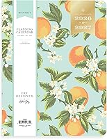 Blue Sky Day Designer 24-Month 2026-2027 Monthly Planner Calendar, 8.5x11 Flexible Cover, Goal Setting, Orange Blossom Mint