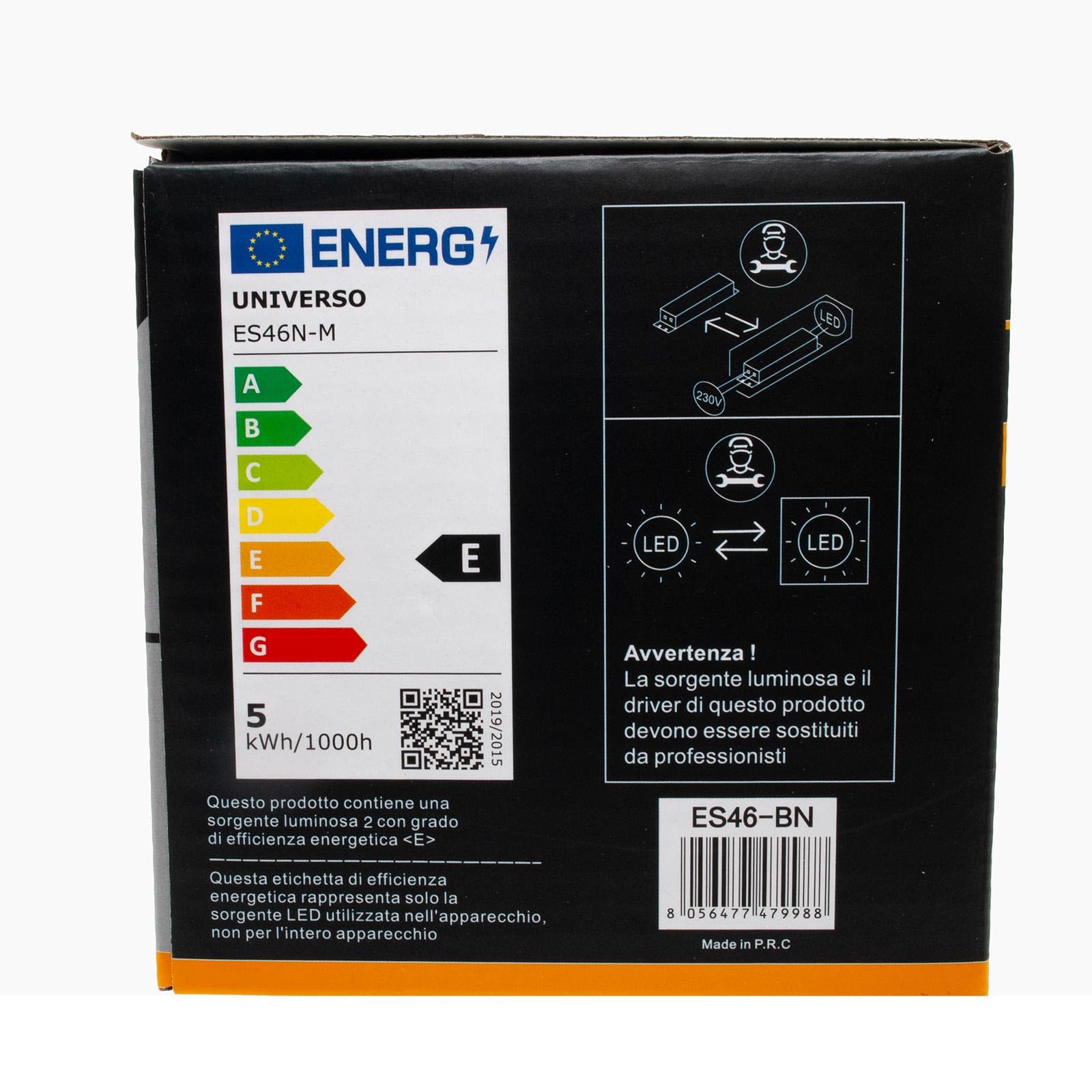 Segnapasso Led Argento 6W Da Incasso A Parete Rettangolare IP65 Bianco Caldo 3000k Wisdom 3