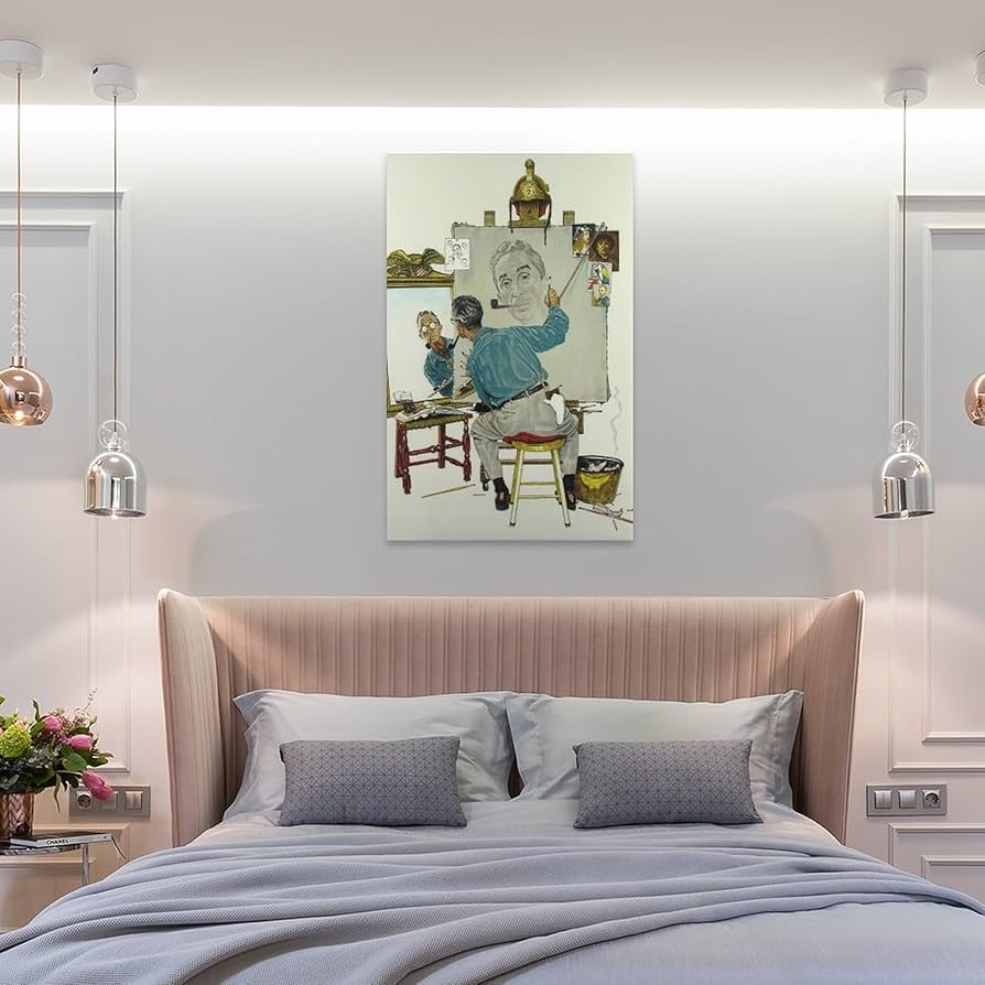 Amazon.co.jp: Norman Rockwell ノーマン・ロックウェル 絵画