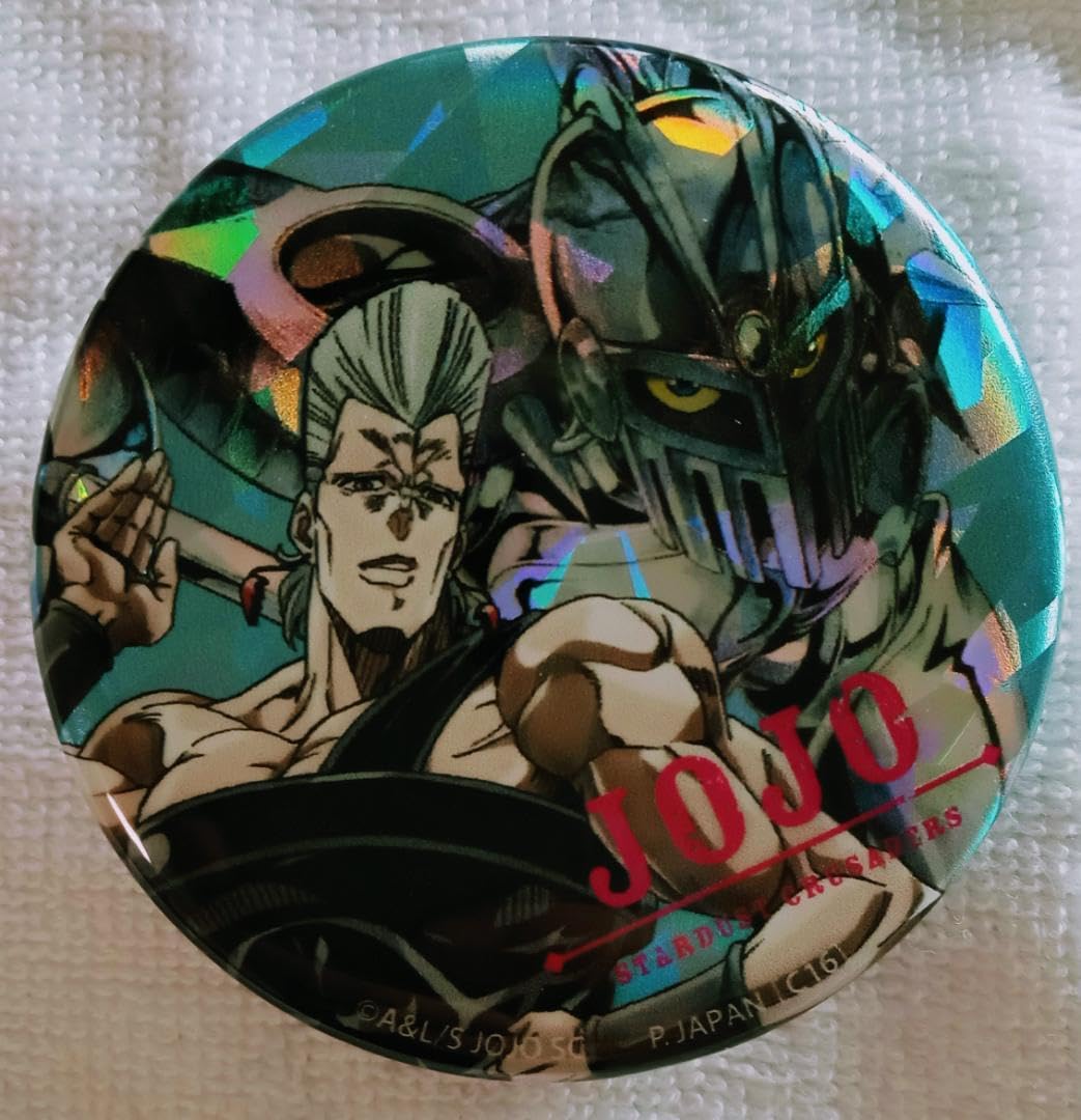 ジョジョ　コレクション缶バッジ　ポルナレフ ジョジョの奇妙な冒険 場面写 ホログラム缶バッジ ポルナレフ 3