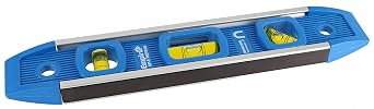 Empire 581-9 9-Inch Dark Blue Aluminum-Sided Dark Blue Torpedo Level with Overhead Viewing Slot (2-Pack)
