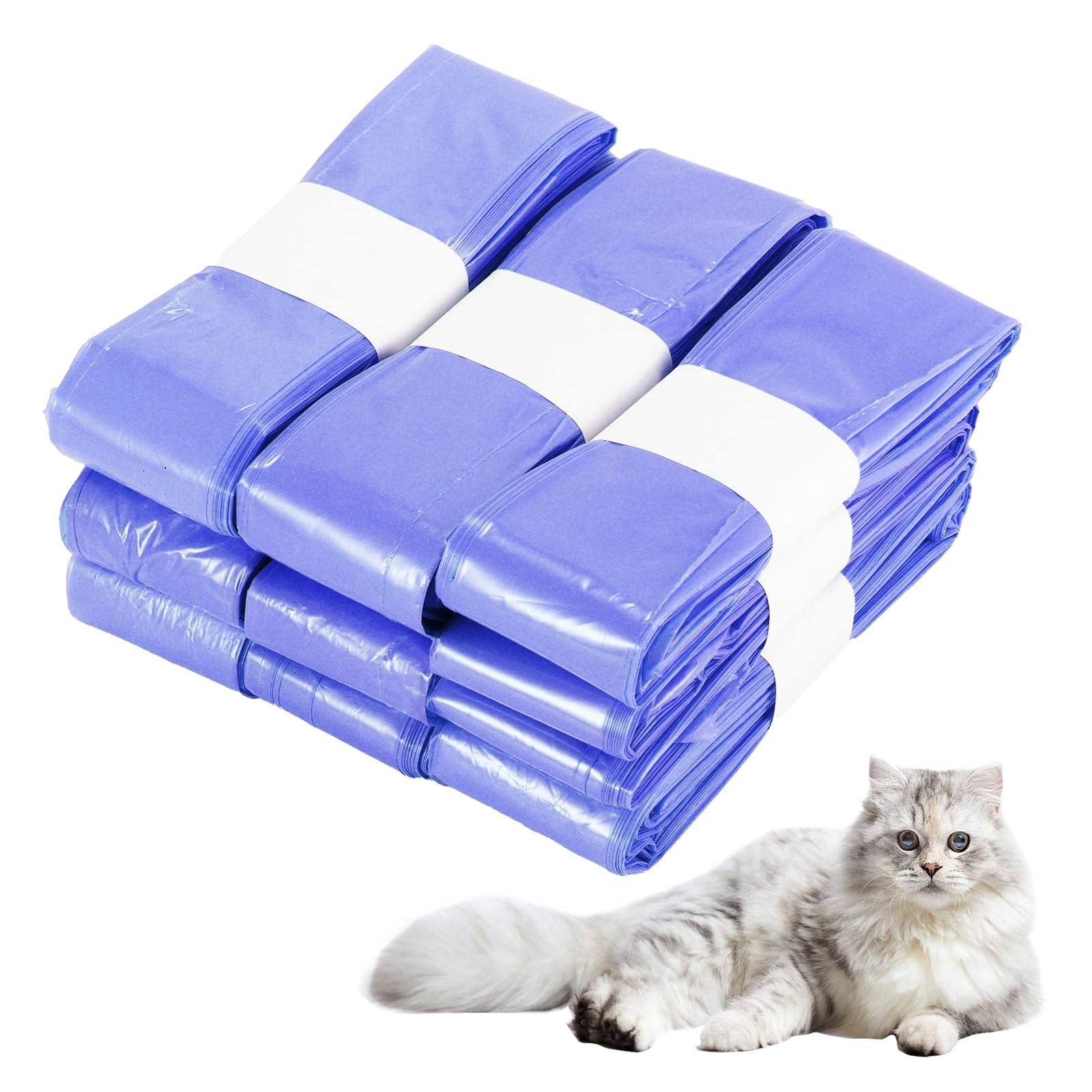 OurLeeme Bolsas de recarga para arena para gatos, 4,5 m Litter Genie, 10 unidades de contenedores de recarga para arena para gatos compatibles con tu depósito de recarga Genie Litter (sin cartucho)