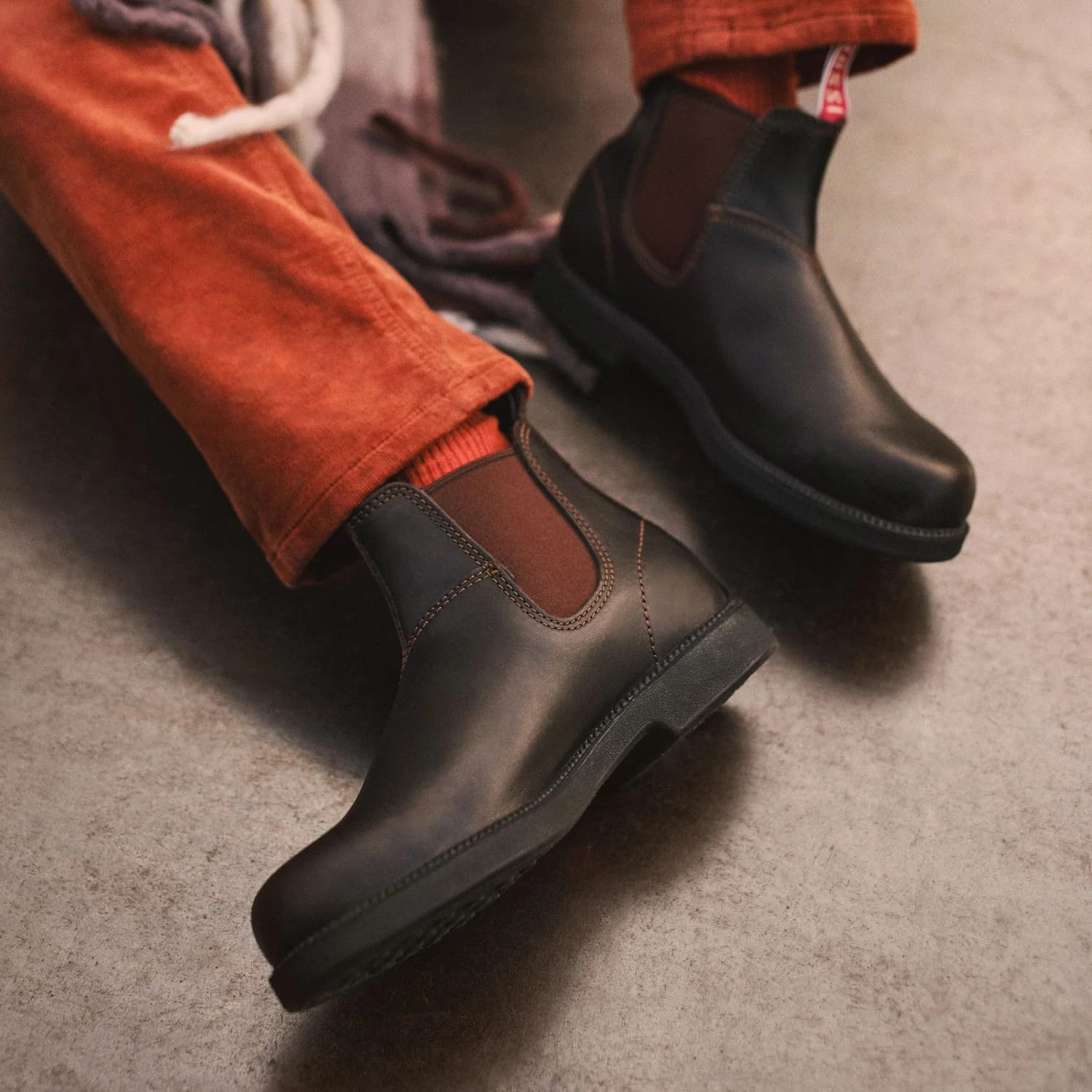 Rossi Booma 607 Leder Chelsea Australische Unisex Stiefeletten