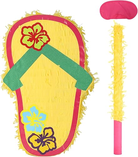 Miniatura 11 de Paquete de piñata de baloncesto de Birchio con venda y bate (13 x 13 x 4 Pulgadas), piñata de balón de fútbol para fiesta de cumpleaños de niños