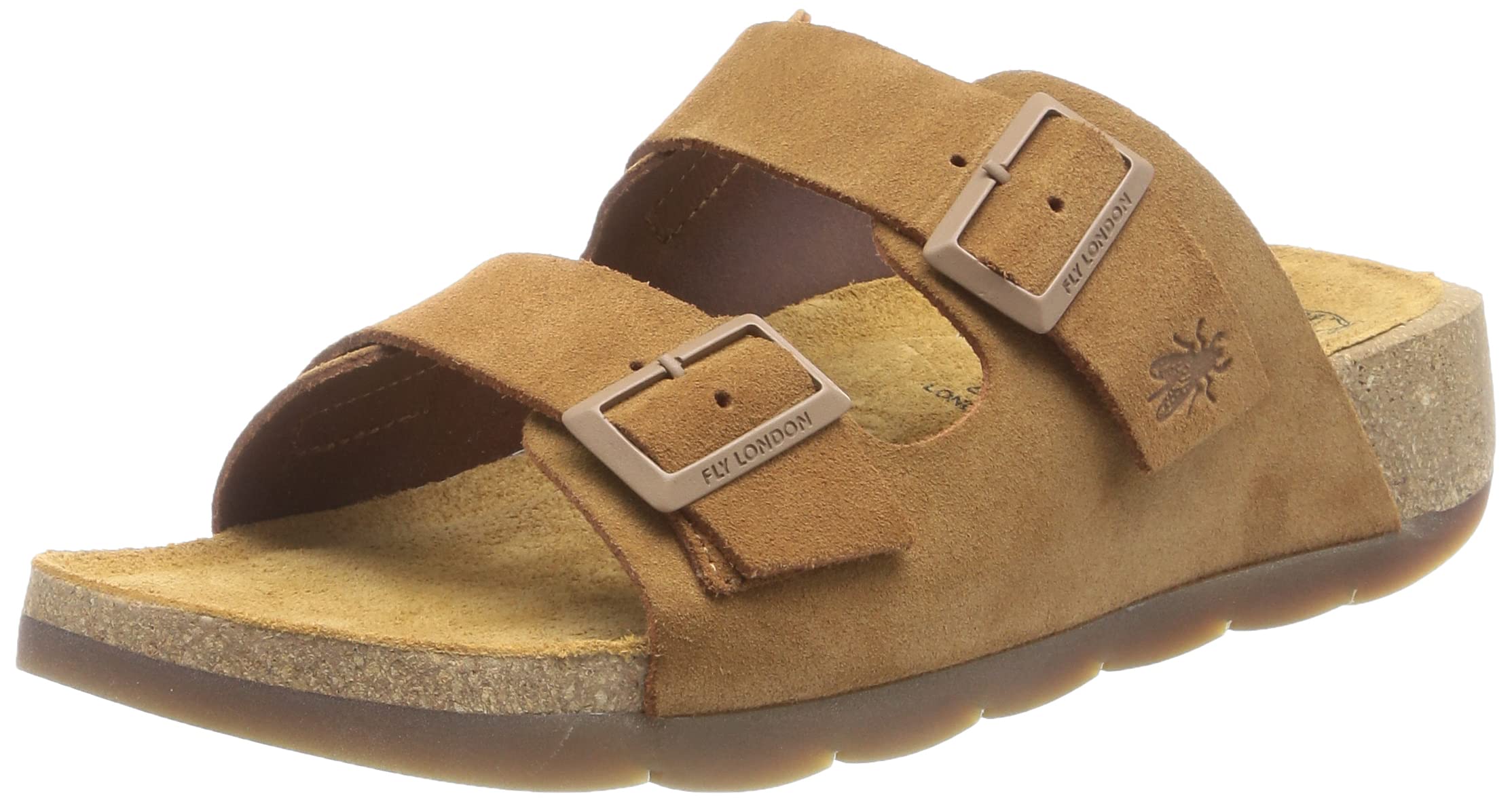 Fly London Women's CAJA721FLY Sandal, Camel, 6 UK