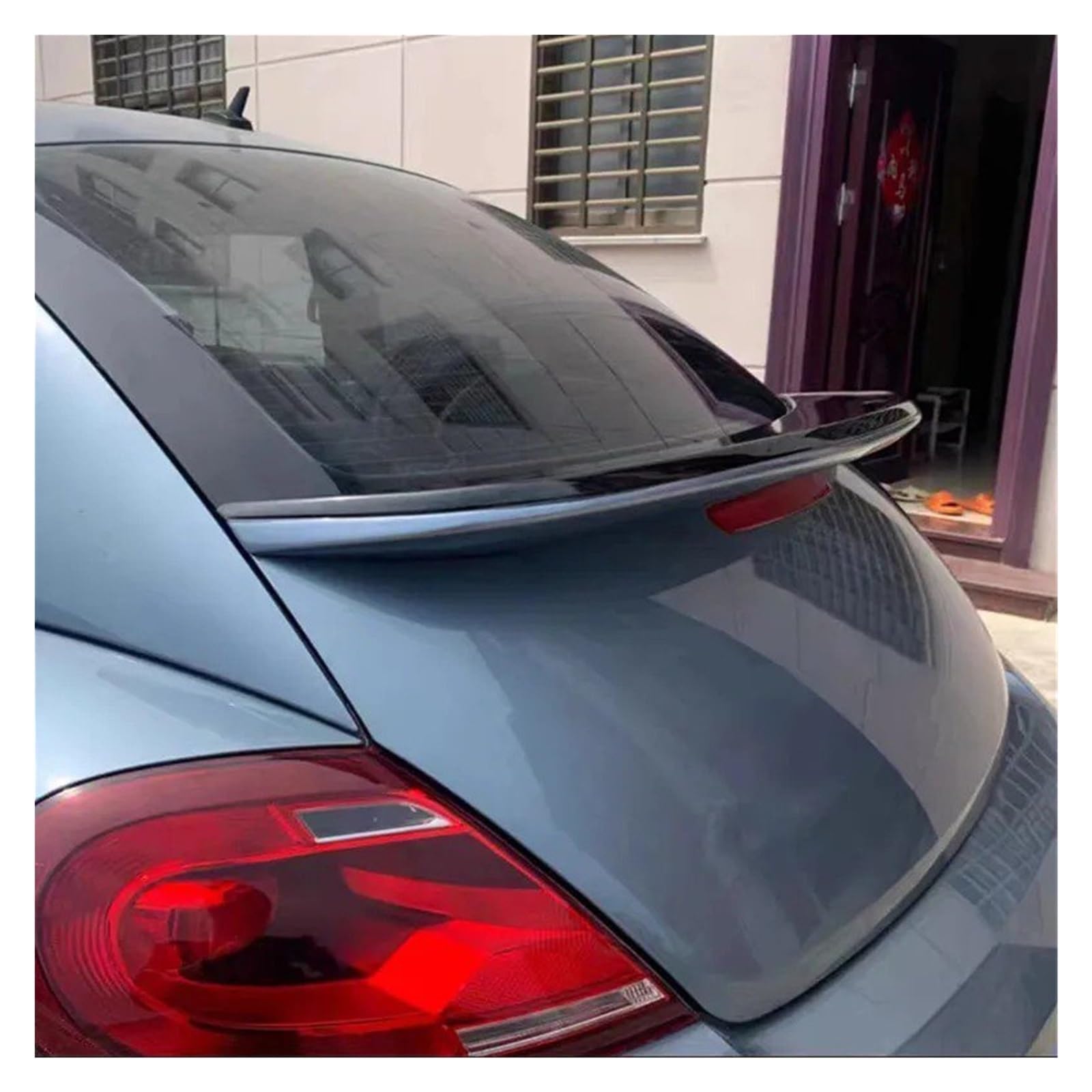 Spoiler Trasero De Coche para VW para Beetle 2013-2016 Kit De Alerón Trasero para Maletero De Coche ABS Fibra De Carbono Accesorios Exteriores Spoiler(Yellow with Black)