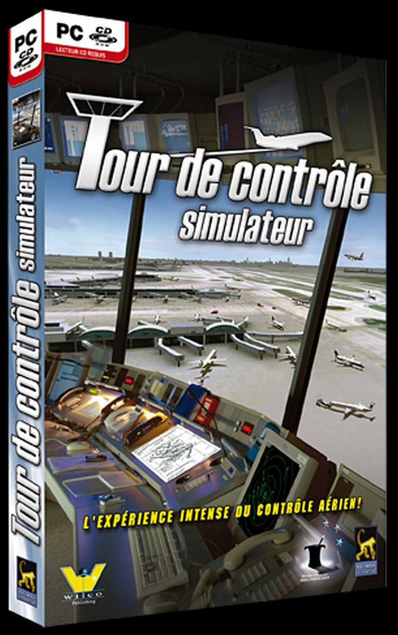 Tour de contrôle Simulator joystick commande simulation de vol PC - 2