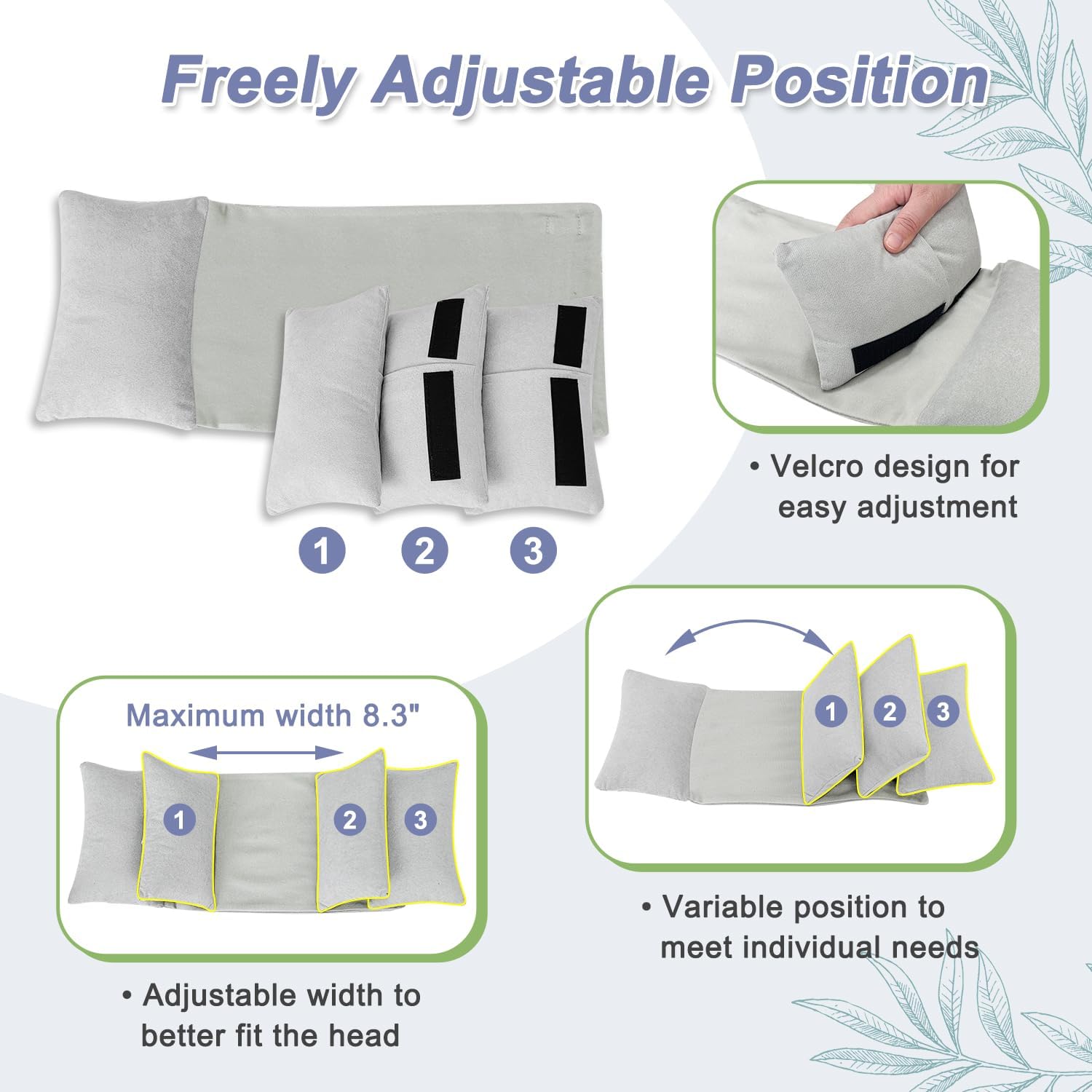 Mybow Beauty Pillows for Sleeping Anti Aging Wrinkle Face Surgery Sleep Upright Pillow Back Training Neck Stabilizer Face Wrinkle Prevention Head Straight Immobilizer Positioning Wedge Support Pillows