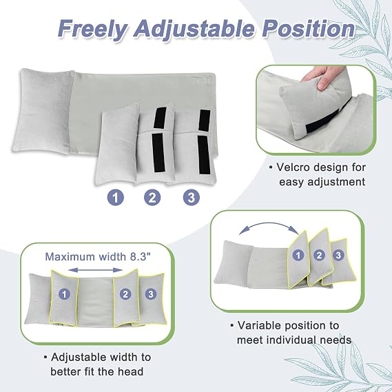 Beauty Pillows for Sleeping Anti Aging Wrinkle Face Surgery Sleep Upright Pillow Back Training Neck Stabilizer Face Wrinkle Prevention Head Straight Immobilizer Positioning Wedge Support Pillows