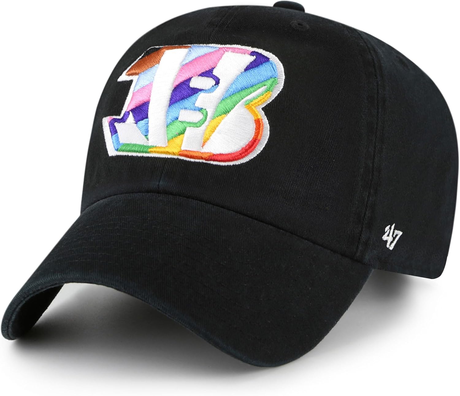47 Men's Team Pride Clean Up Adjustable Cap - NFL Low Profile Dad Hat