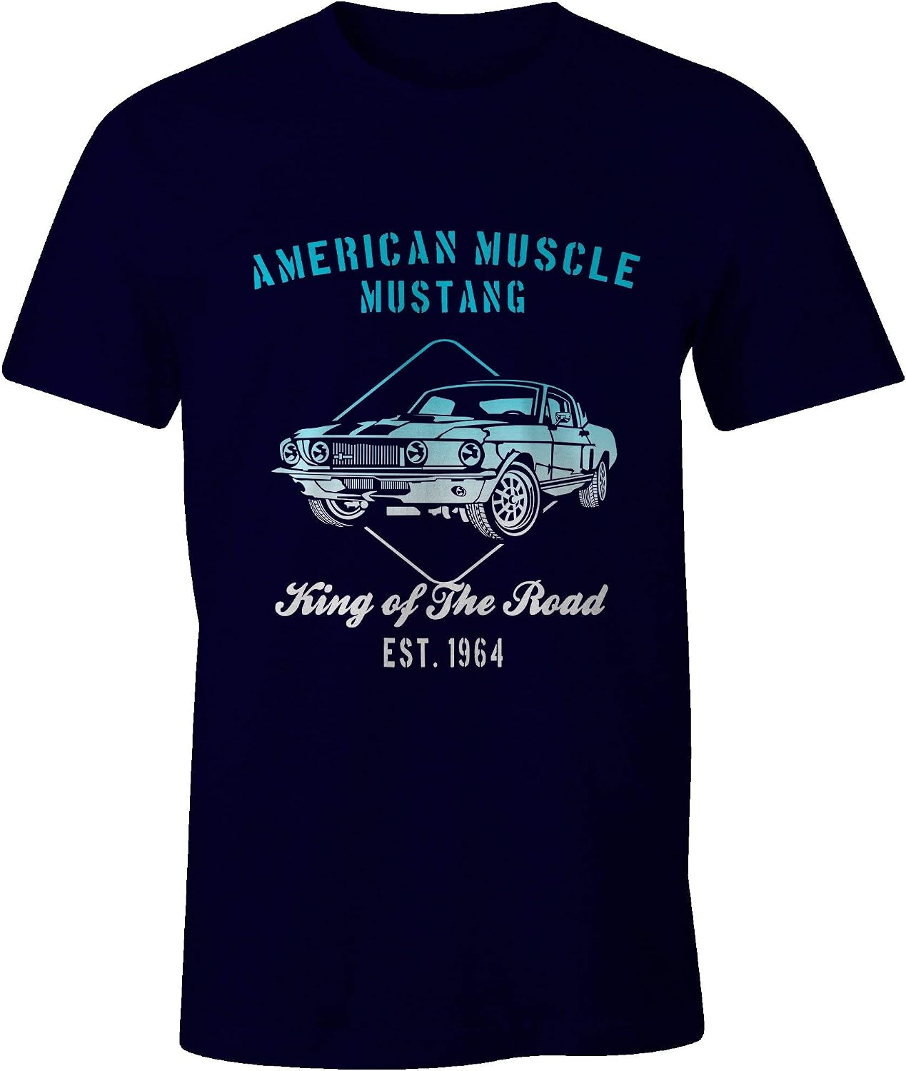 American Muscle Mustang GT 500 Classic Car Racing 1964 Car Tee T-Shirt