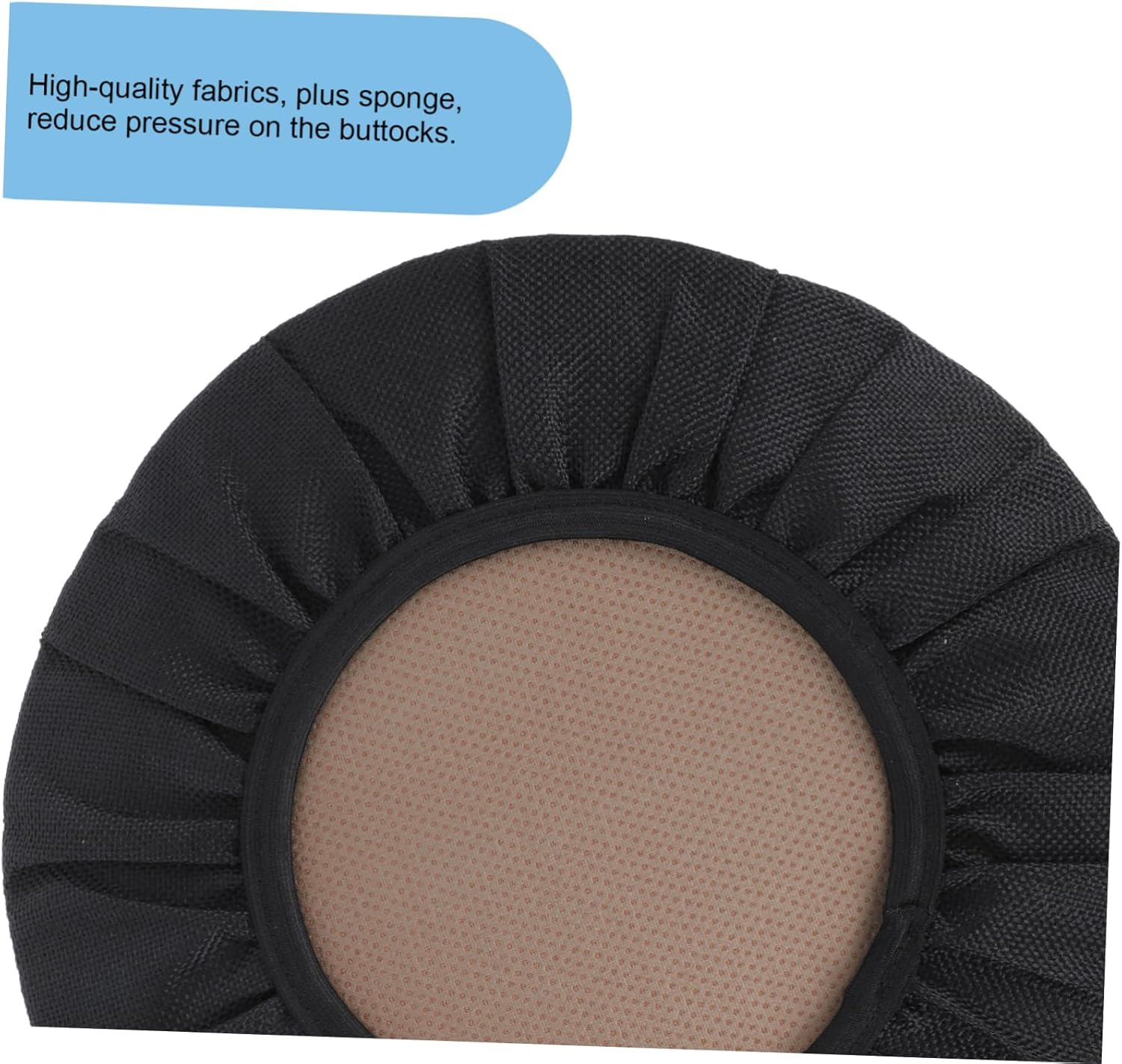 ABOOFAN 3pcs Round Cushion for Stool Elastic Seat Covers for Chair Stretch Stool Cover Dining Chair Protectors