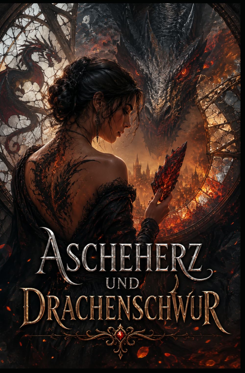 Ascheherz und Drachenschwur: Eine düstere spicy Romantasy mit Drachen, verbotenen Eiden und einer Liebe, die kein König kontrollieren kann