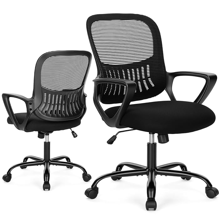 Sweetcrispy Home Office Managerial Executive Chair with Ergonomic Design