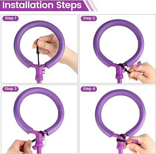 Miniatura 5 de Skip Ball - Rueda de flash plegable colorida para interiores y exteriores, juguetes de fitness para niños, juguetes geniales para niños, regalos de