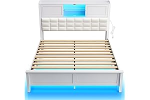Rolanstar Bed Frame Full Size with Sleek Features