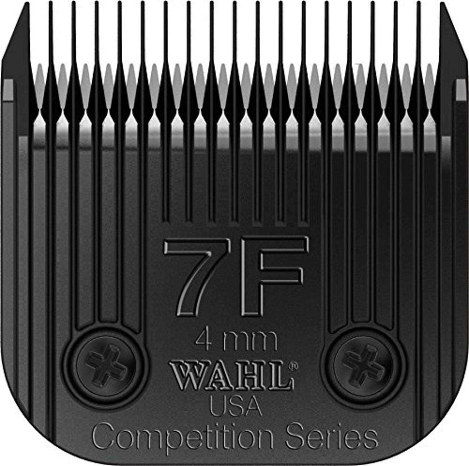 Wahl Professional Animal #7F Full Medium Ultimate Competition Series Detachable Blade with 4/25-Inch Cut Length (#2368-500), Black