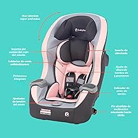 Vista 2 de Baby Trend Trooper™ Slim 3 en 1 Asiento de coche convertible, Rosa Cuarzo