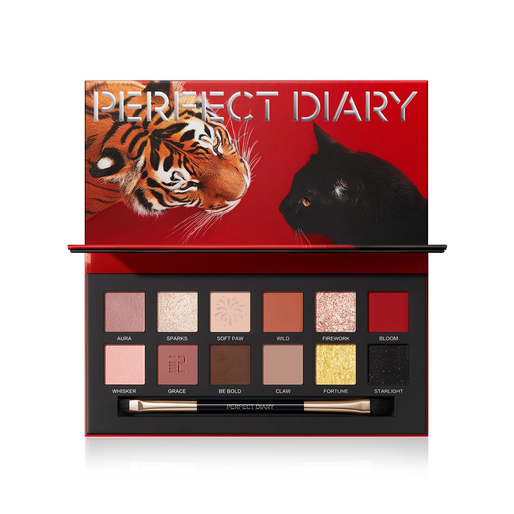 PERFECT DIARY アイシャドウパレット PERFECT DIARY (パーフェクトダイアリー)エクスプローラ 12色動物アイ