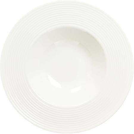 Amazon Co Jp リベラ 24cm スープ プレート 白い食器 日本製 ホーム キッチン