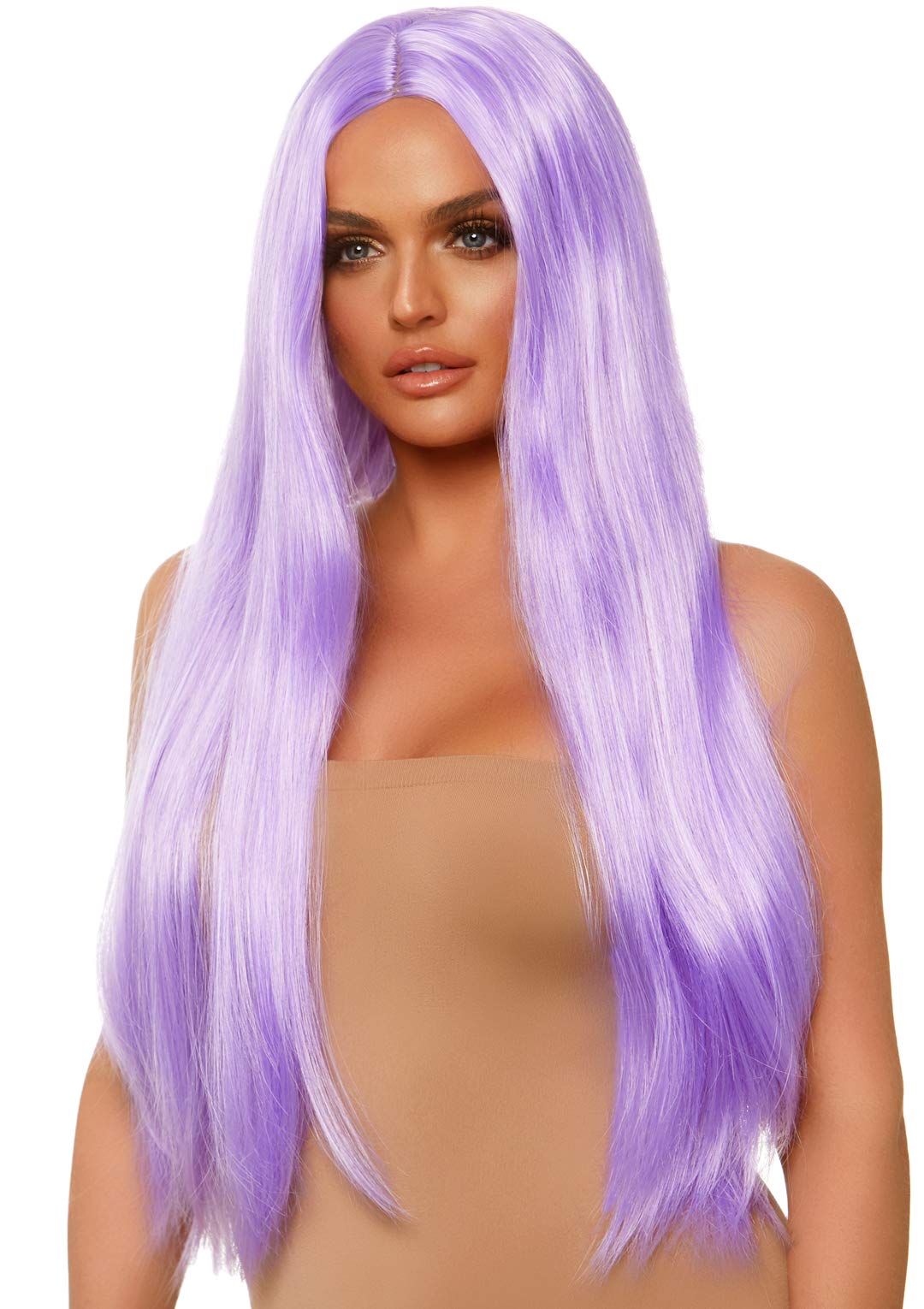 Leg Avenue Long Straight, Center Part Wig, 300 g