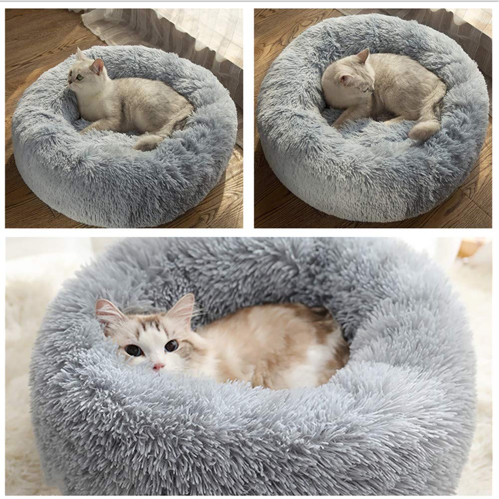 Amazon | ペットベッド 猫ベッド 冬用 犬 ベッド クッション ふわふわ