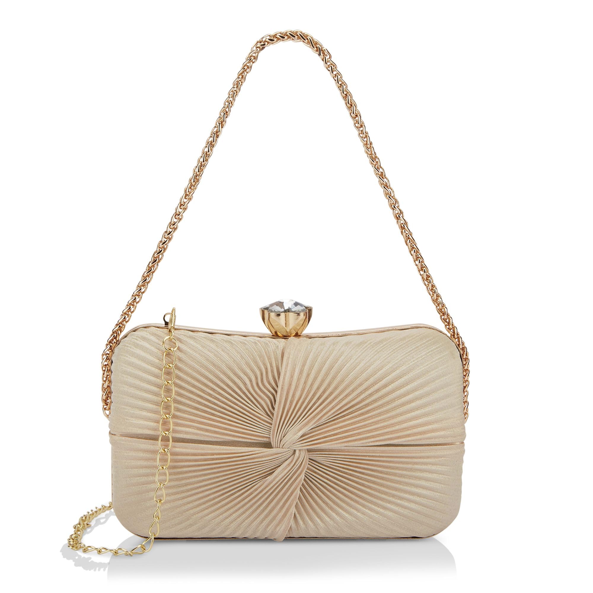 Women's Ruby Knot Framed Clutch | Ladies Purse Handbag-image-37
